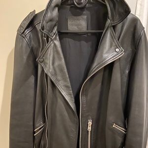 All Saints Kaho Leather Jacket